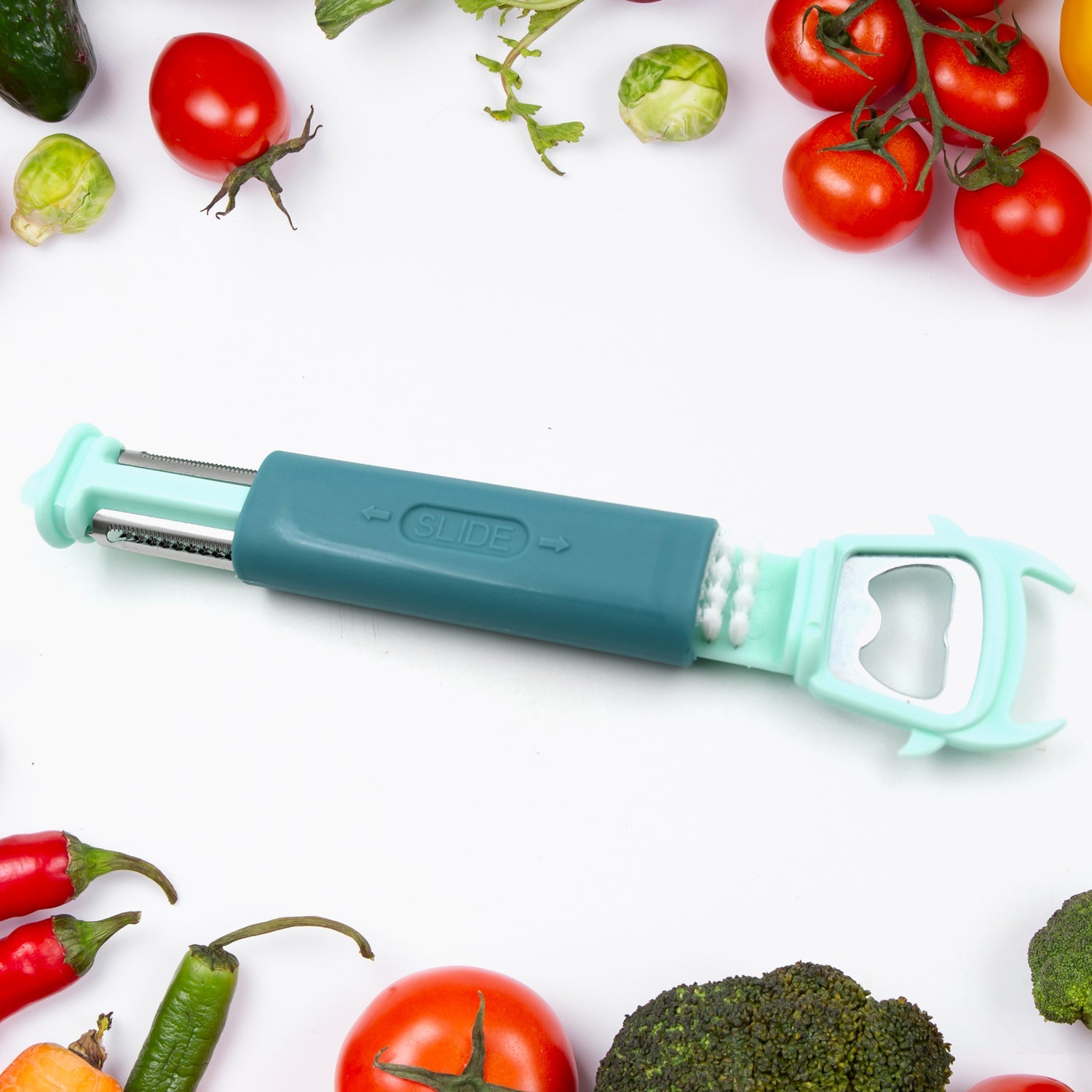 5541 Multifunctional, Vegetable Fruit Peelers Slicer Can Opener 7 In 1 Kitchen Peeler For Veggie Fruit Potato Carrot Durable Kitchen Peeling Tool Non-slip Handle Durable For Potato, Fruit, Vegetables, Carrots, Cucumbers 5541 Multifunctional, Vegetable Fruit Peelers Slicer Can Opener 7 In 1 Kitchen Peeler For Veggie Fruit Potato Carrot Durable Kitchen Peeling Tool Non-slip Handle Durable For Potato, Fruit, Vegetables, Carrots, Cucumbers